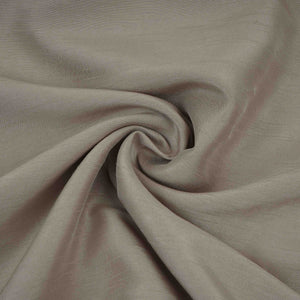Grey Solid Bemberg Raw Silk Fabric SSMR-05 - TradeUNO