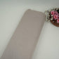 Grey Solid Bemberg Raw Silk Fabric SSMR-05