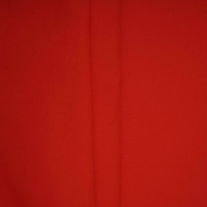 Red Solid Butter Crepe Fabric STB-08 - TradeUNO