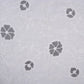 Light Grey Floral Embroidery Mul Chanderi Fabric DC-30518