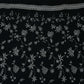 Black Floral Jaal Embroidery Georgette Fabric DR-32396