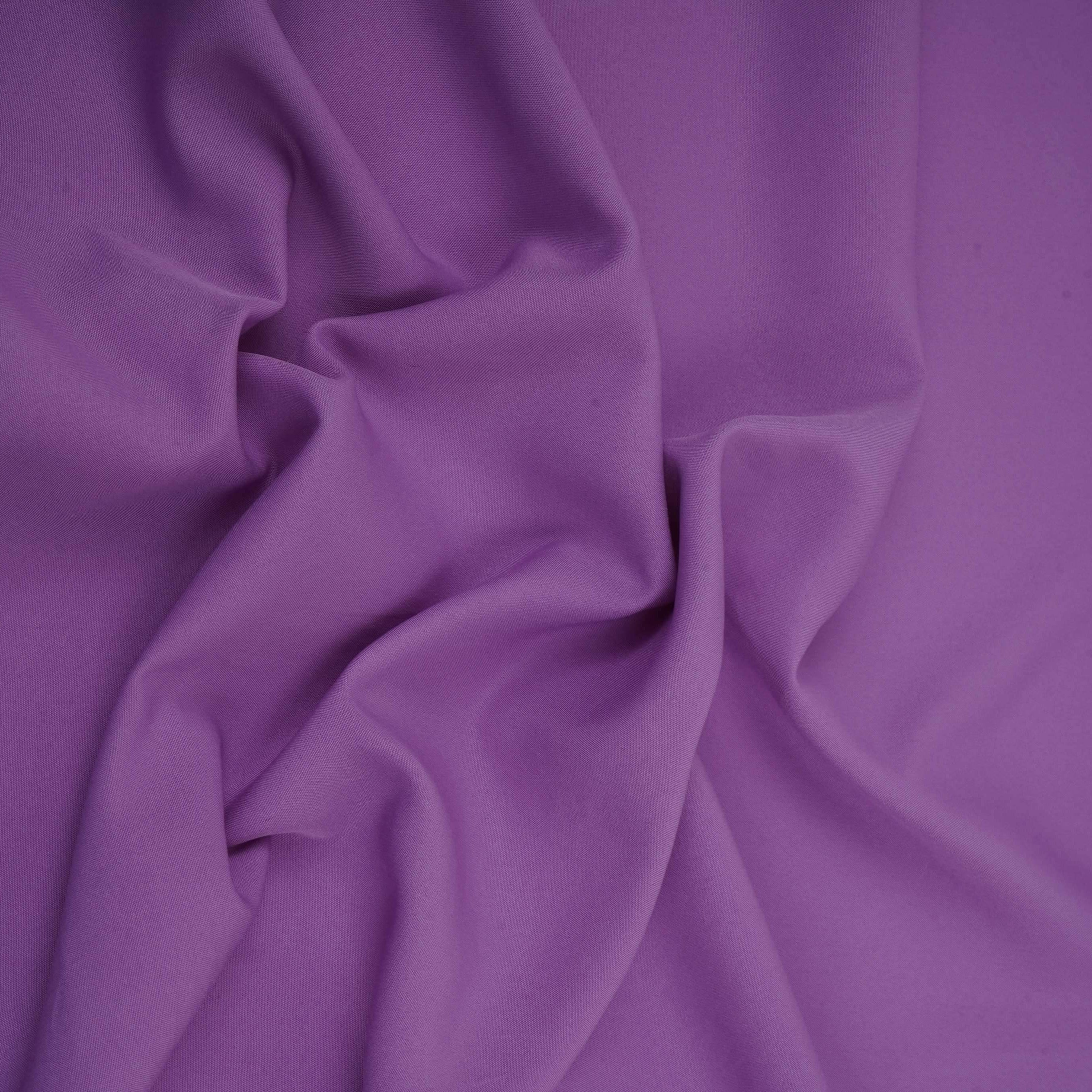 Lavender Solid Butter Crepe Fabric STB-04 - TradeUNO
