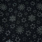 Black Mirror Thread Embroidery Georgette Fabric DR-32391