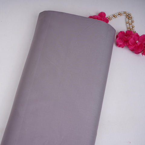 Grey Solid Giza Cotton Fabric TFG-02