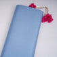Blue Solid Giza Cotton Fabric TFG-03