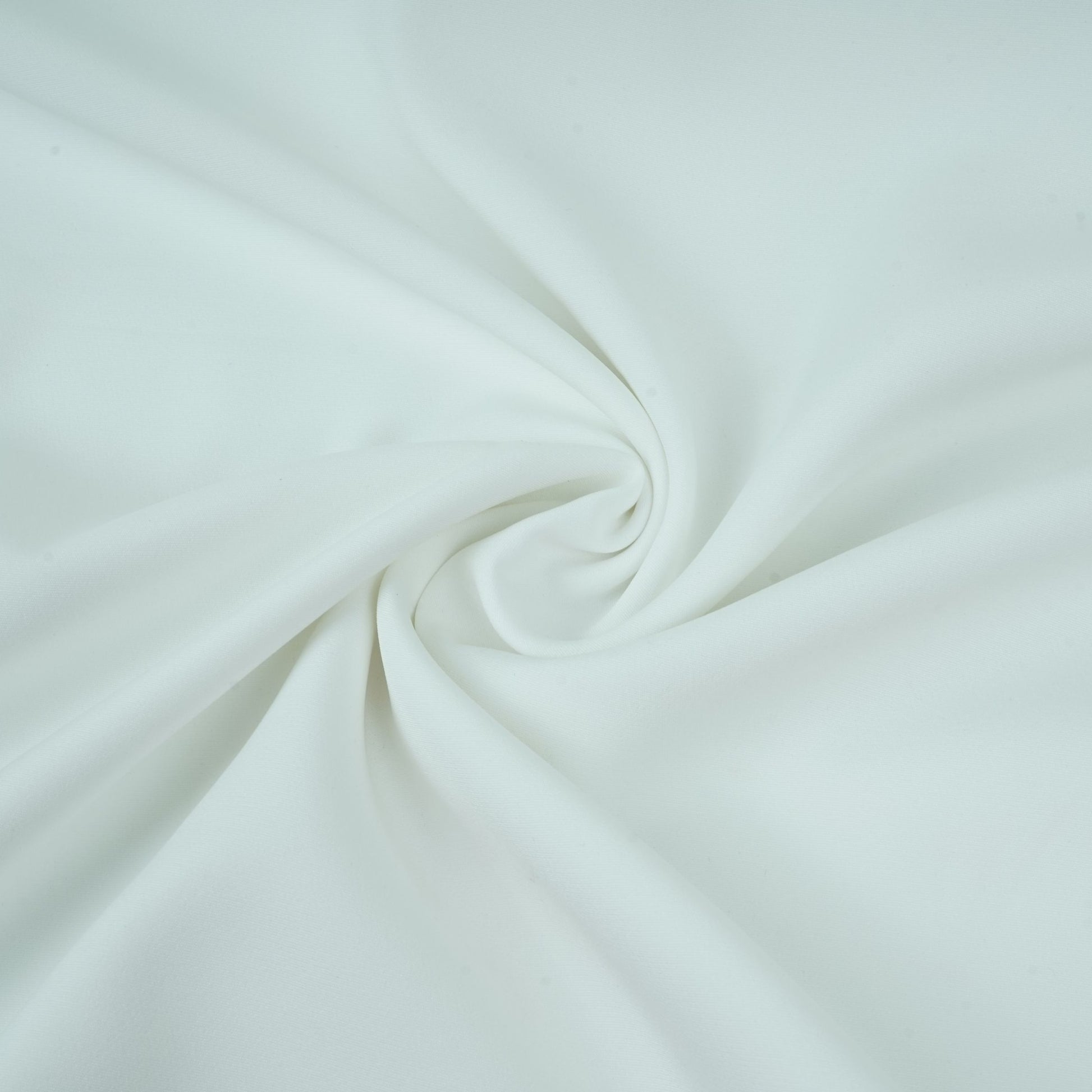 White Solid Banana Crepe Fabric LIB-02 - TradeUNO
