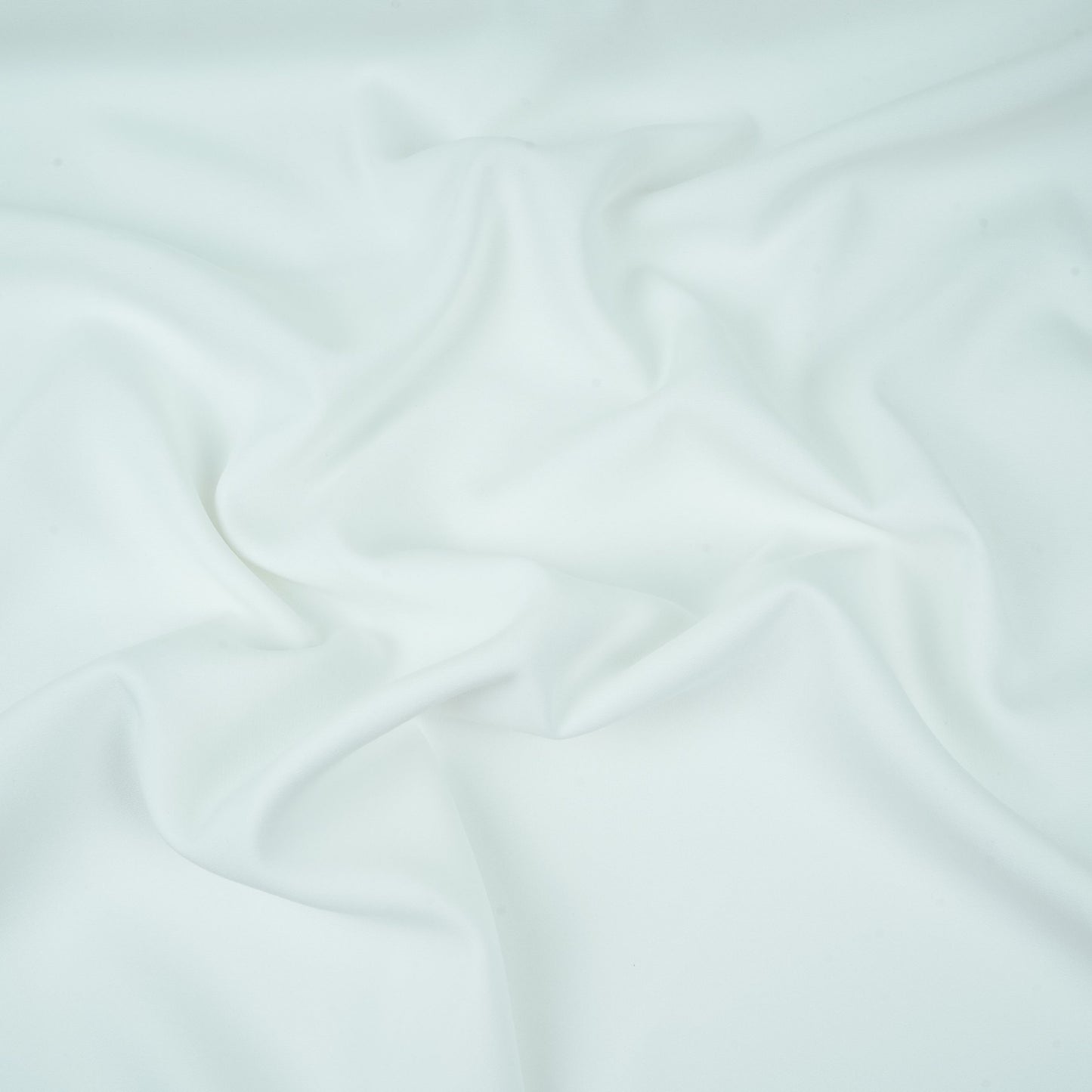White Solid Banana Crepe Fabric LIB-02 - TradeUNO