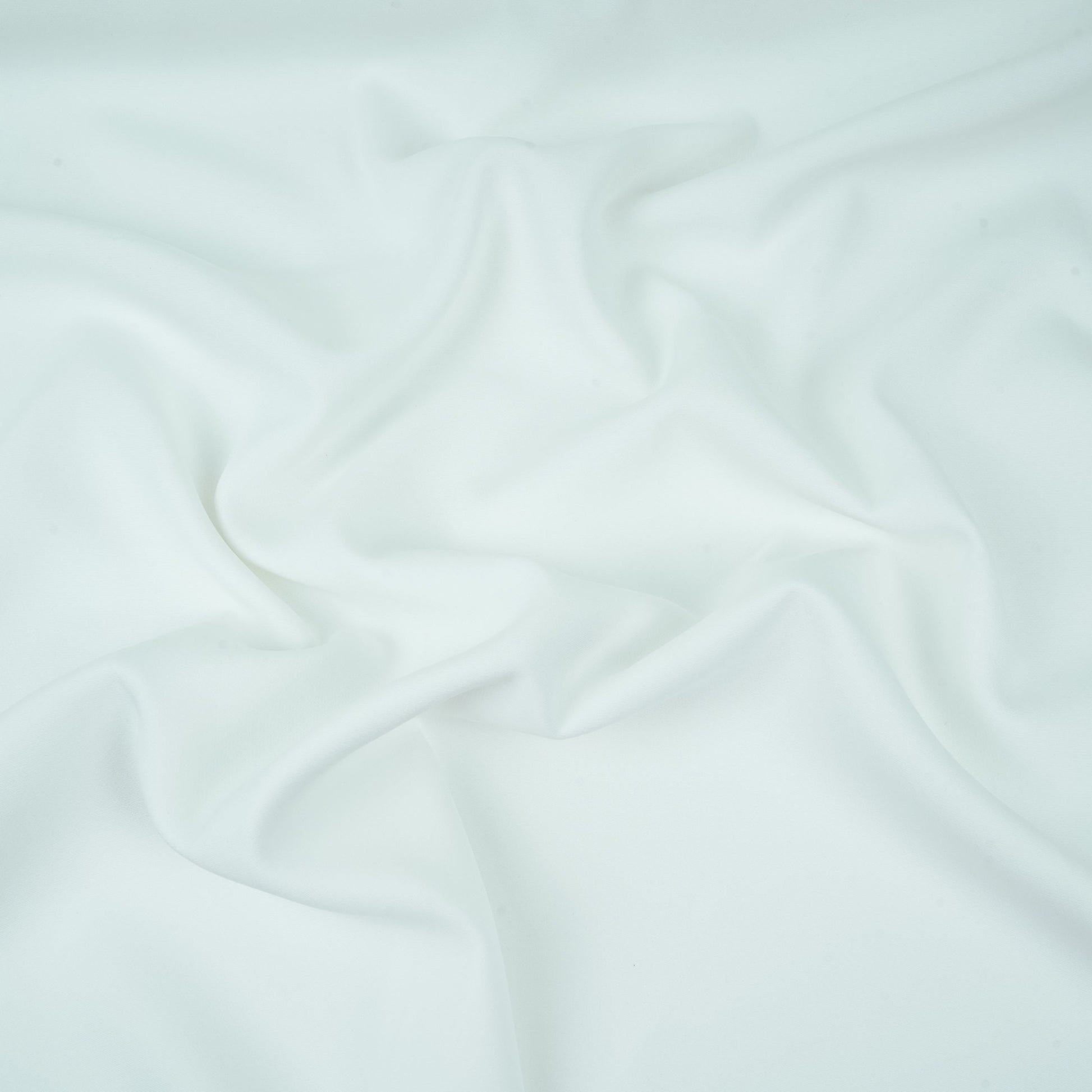 White Solid Banana Crepe Fabric LIB-02 - TradeUNO