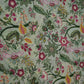 Pista Green Multicolor Floral Print Linen Fabric GTS-32026