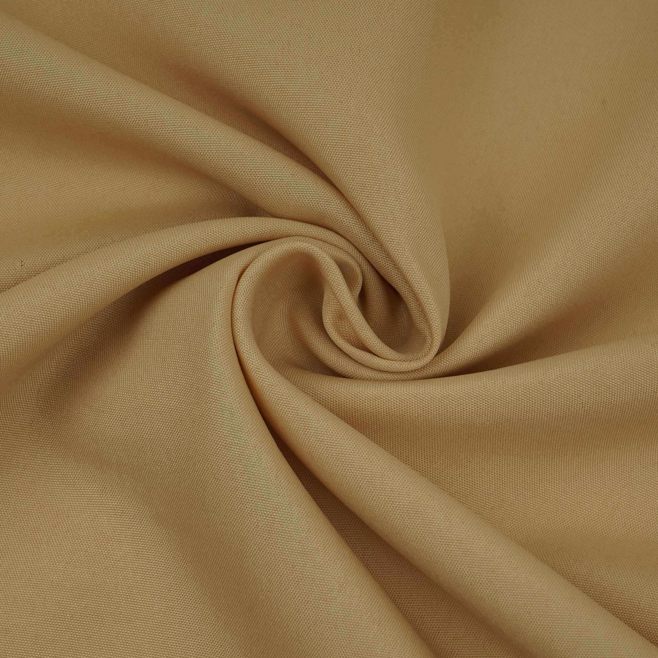 Light Beige Solid Butter Crepe Fabric STB-11 - TradeUNO