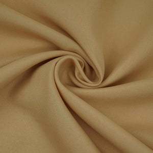 Light Beige Solid Butter Crepe Fabric STB-11 - TradeUNO