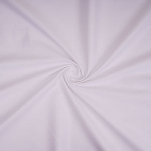 White Solid Giza Cotton Fabric TFG-10 - TradeUNO