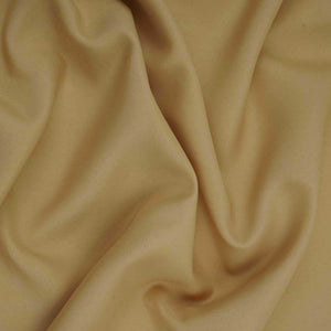 Light Beige Solid Butter Crepe Fabric STB-11 - TradeUNO