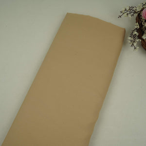 Light Beige Solid Butter Crepe Fabric STB-11 - TradeUNO