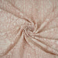 Peach Parsi Gara Embroidery Georgette Fabric DR-32378