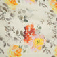 Cream floral print Organza Fabric VP-32004