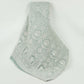 Light Grey Parsi Gara Embroidery Georgette Fabric DR-32376