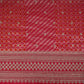 Red Bandhani Jacquard Cutdana Embroidery Russian Silk Fabric TF-32345