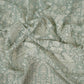 Light Grey Parsi Gara Embroidery Georgette Fabric DR-32376