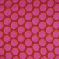Maroon & Pink Polka Dot Twill Satin Fabric VP-32440