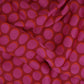 Maroon & Pink Polka Dot Twill Satin Fabric VP-32440
