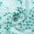Off White Green Thread Embroidery Georgette Fabric