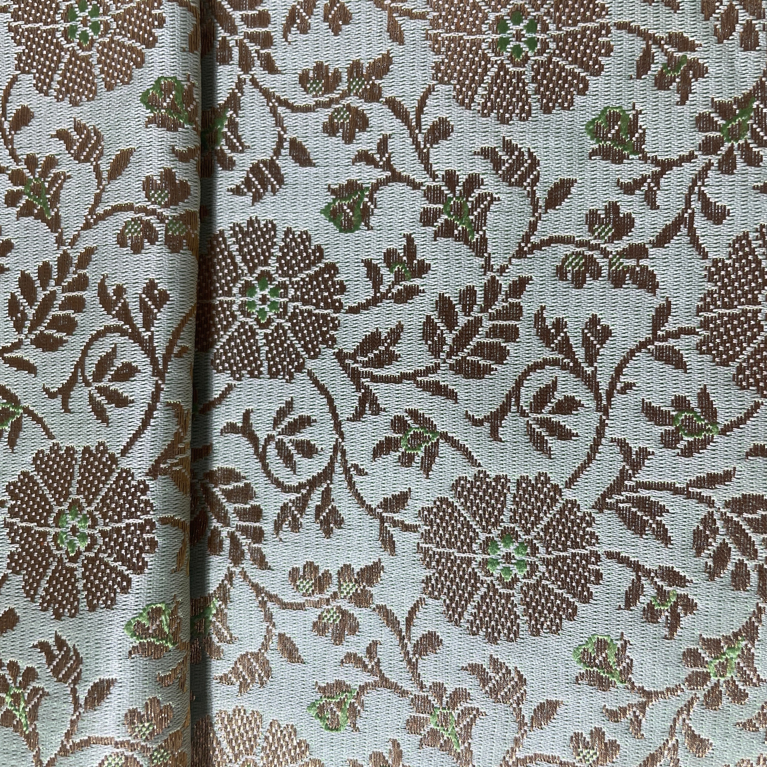Mint Green Banarasi Brocade Fabric