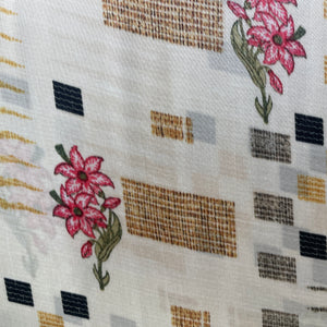 Multicolor Silk Fabric
