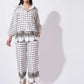 Off White Floral Printed FIL-30104