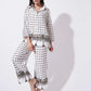 Off White Floral Printed FIL-30104