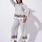 Off White Floral Printed FIL-30104
