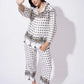 Off White Floral Printed FIL-30104