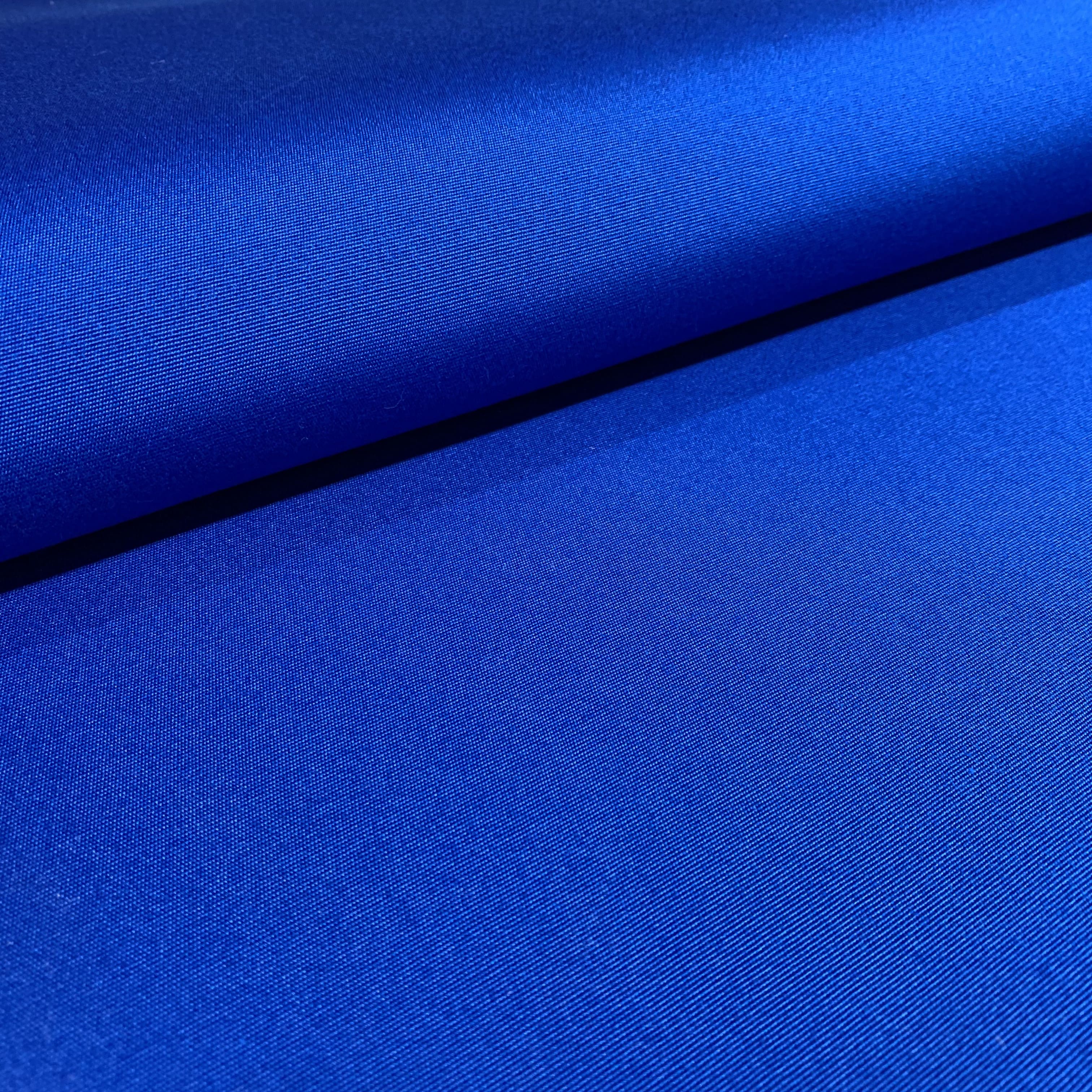 Premium Blue Solid Acrylic Fabric