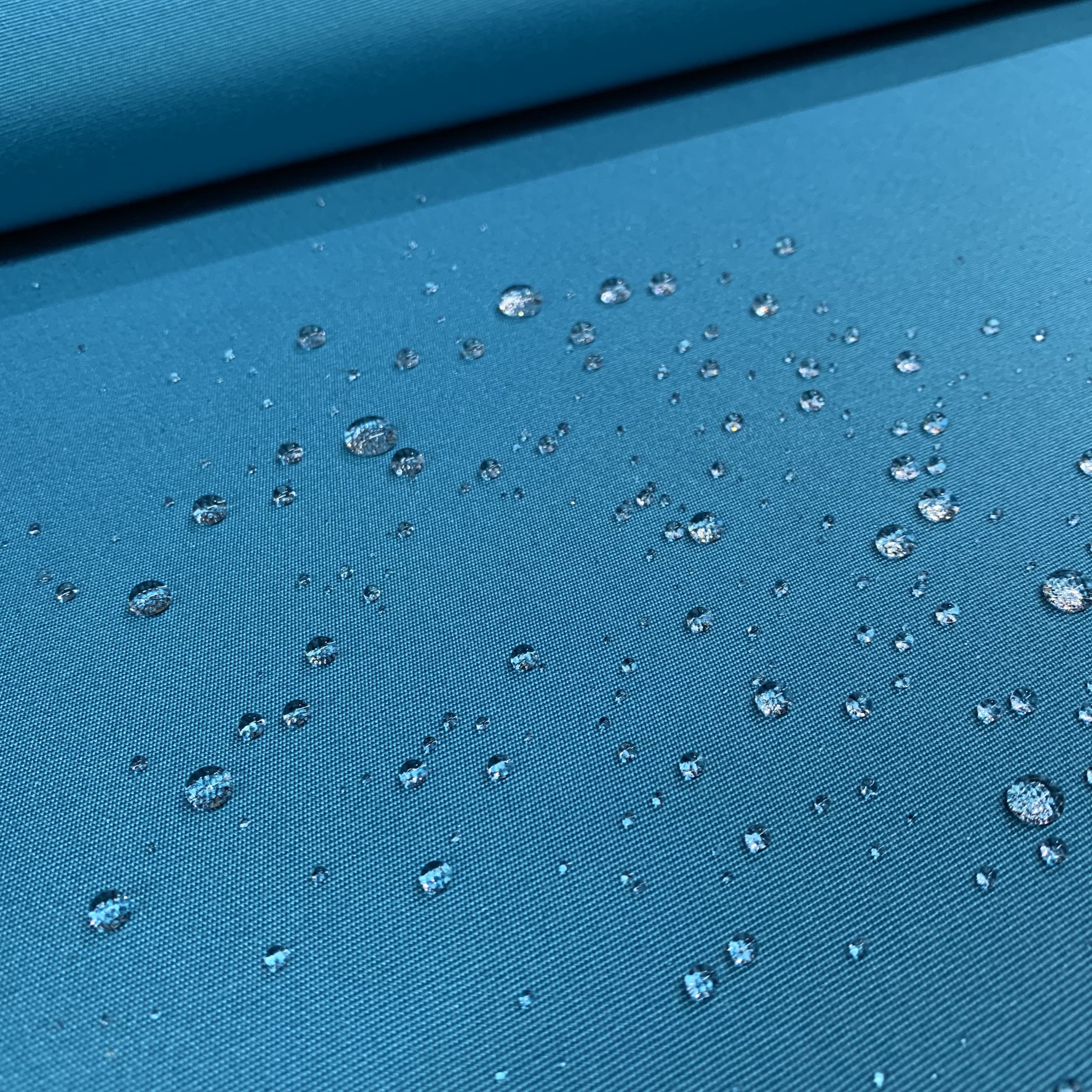 Premium Turquoise Blue Solid Acrylic Fabric
