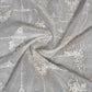 Off White Cutdana Embroidery Chanderi Fabric VI-30432