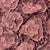 Premium Plum Pink 3D Floral Sequins Embroidery Schiffli Crepe Fabric