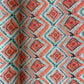 Orange Geometrical Print Cotton Mulmul 15670