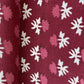 White & Pink Floral Thread Embroidery Cotton Fabric 11697