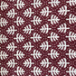 Maroon Dabu Print Cotton Fabric 16056