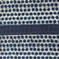 Black and Yellow Indigo Handblock Print Mulmul Fabric 17719