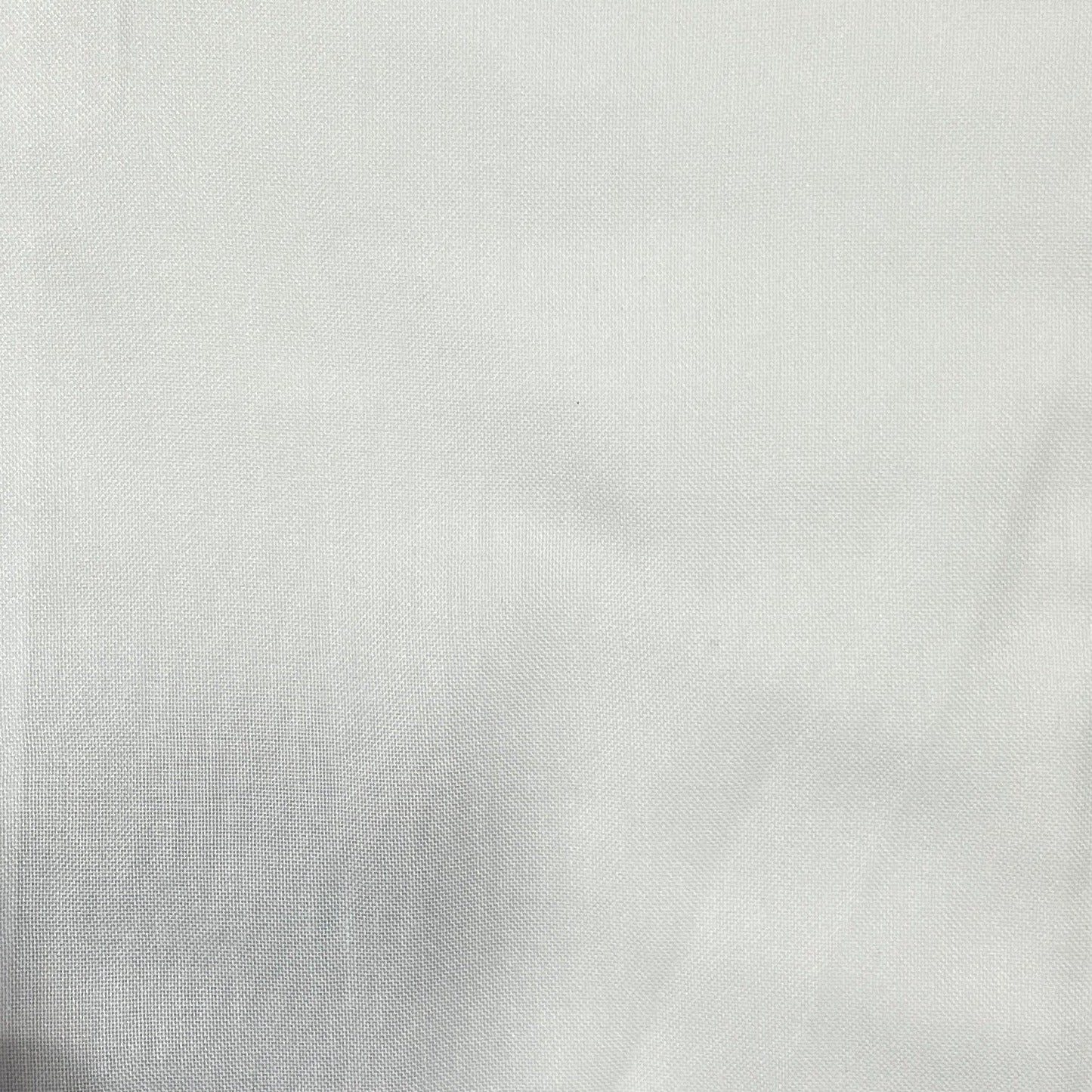 White Solid Printable Poly Rayon Fabric - TradeUNO