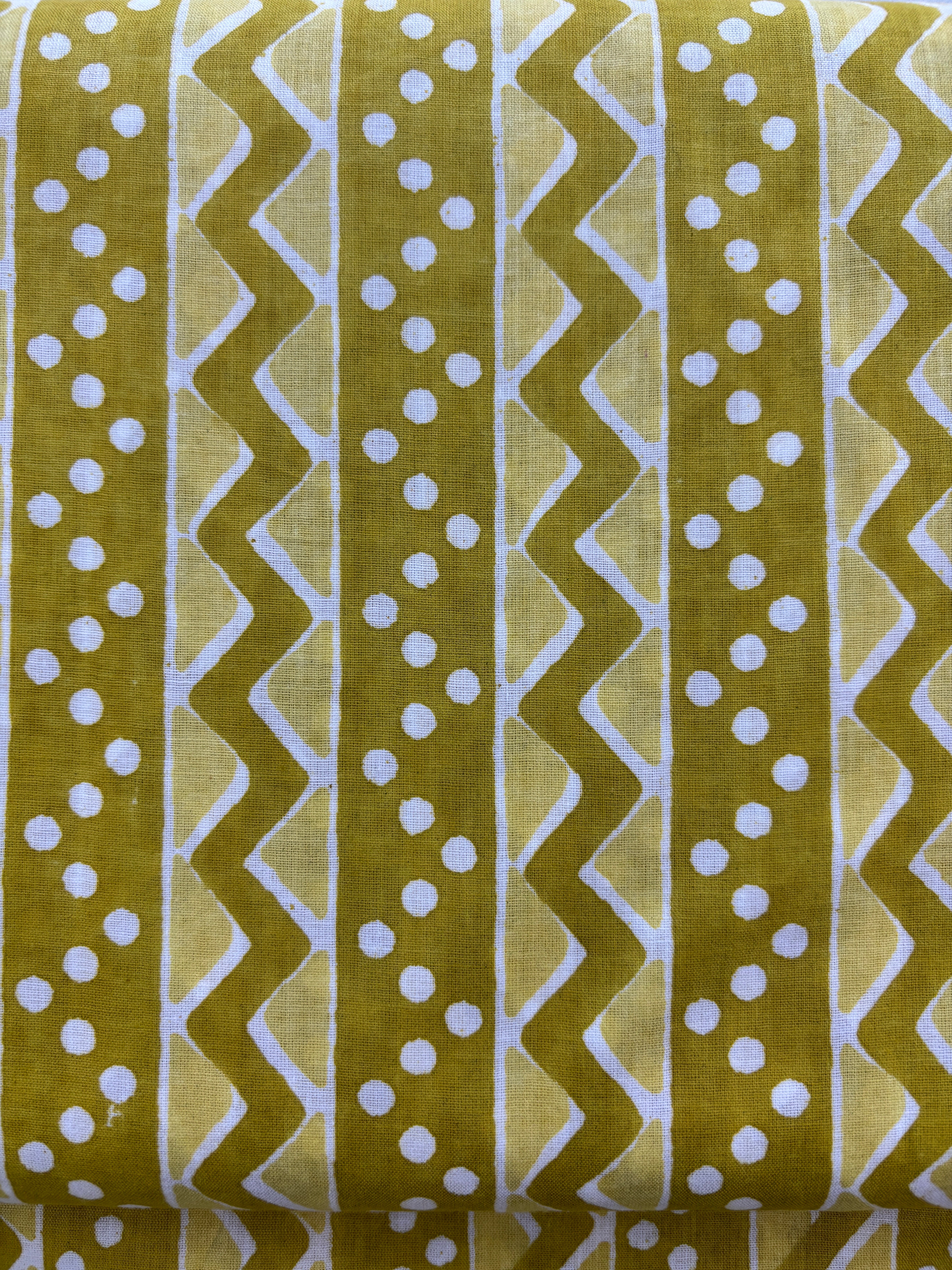 Lemon Yellow Print Cotton 16107 - TradeUNO