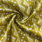 Lemon Yellow Print Cotton 16107