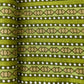 Green Floral Stripes Print Cotton Fabric 16116