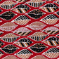Maroon Multicolor Handblock Print Cotton Fabric 16111