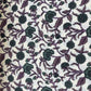 Cream Green Floral Print Cotton Fabric 16235
