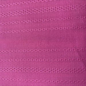 Pink Cotton Dobby Fabric 2034