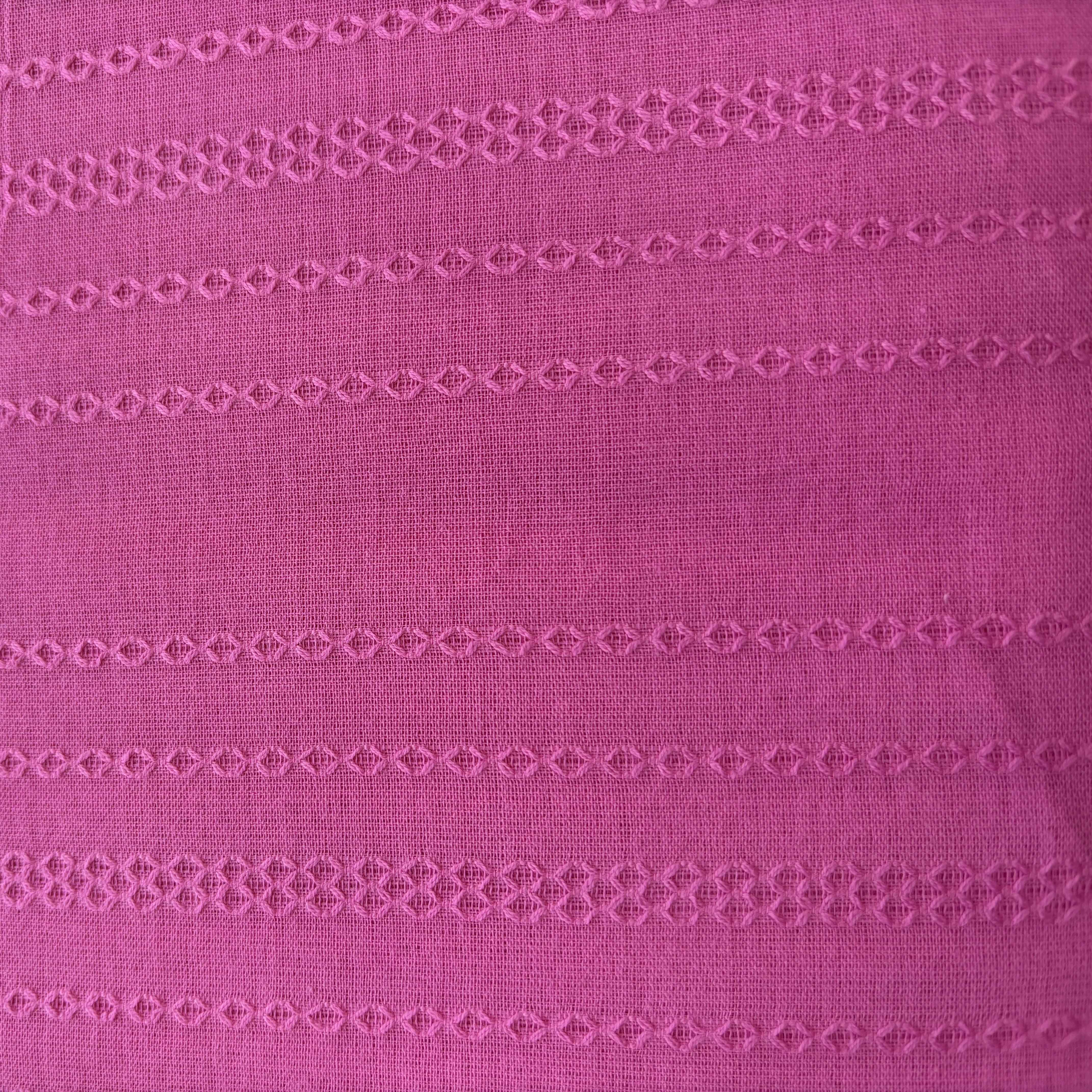 Pink Cotton Dobby Fabric 2034