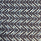 Premium Blue Chevron Print Cotton Fabric