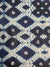 Premium White Blue Handblock Print Cotton Fabric